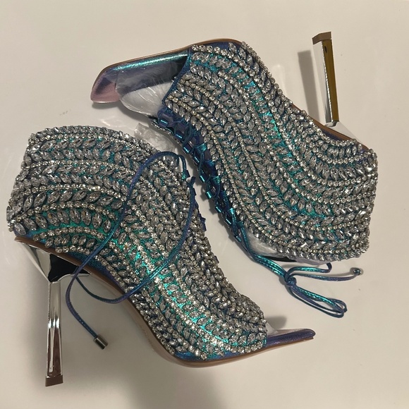 Shoes - Azalea Wang (Ariel Embellished Heels)